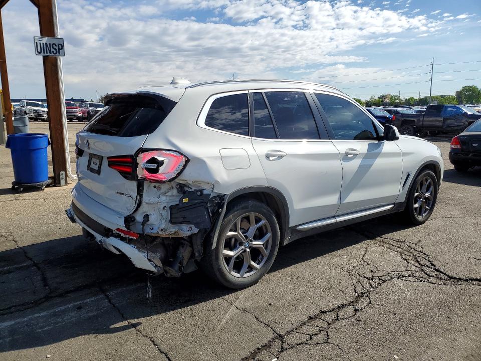 53026746 :رقم المزاد ، WBX57DP08NN171610 vin ، 2022 Bmw X3 مزاد بيع