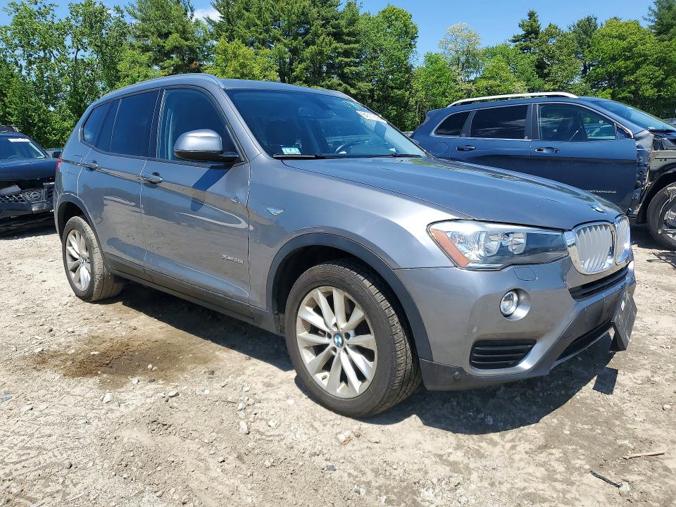 2017 Bmw X3 მანქანა იყიდება აუქციონზე, vin: 5UXWX9C39H0W74979, აუქციონის ნომერი: 54511916