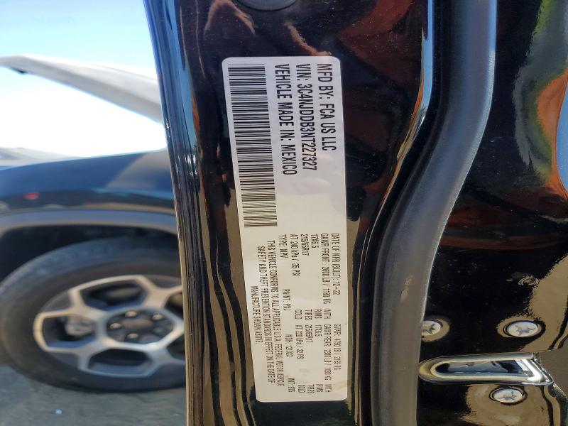 Продаж на аукціоні авто 2022 Jeep Compass, vin: 3C4NJDDB3NT227327, номер лоту: 53707936
