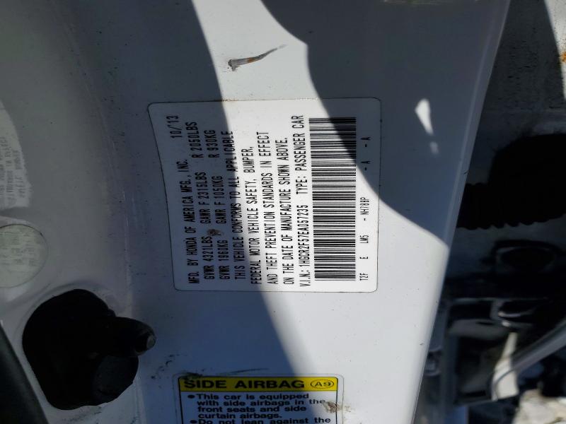 Aukcja sprzedaży 2014 Honda Accord, vin: 1HGCR2F57EA057235, numer aukcji: 51891316