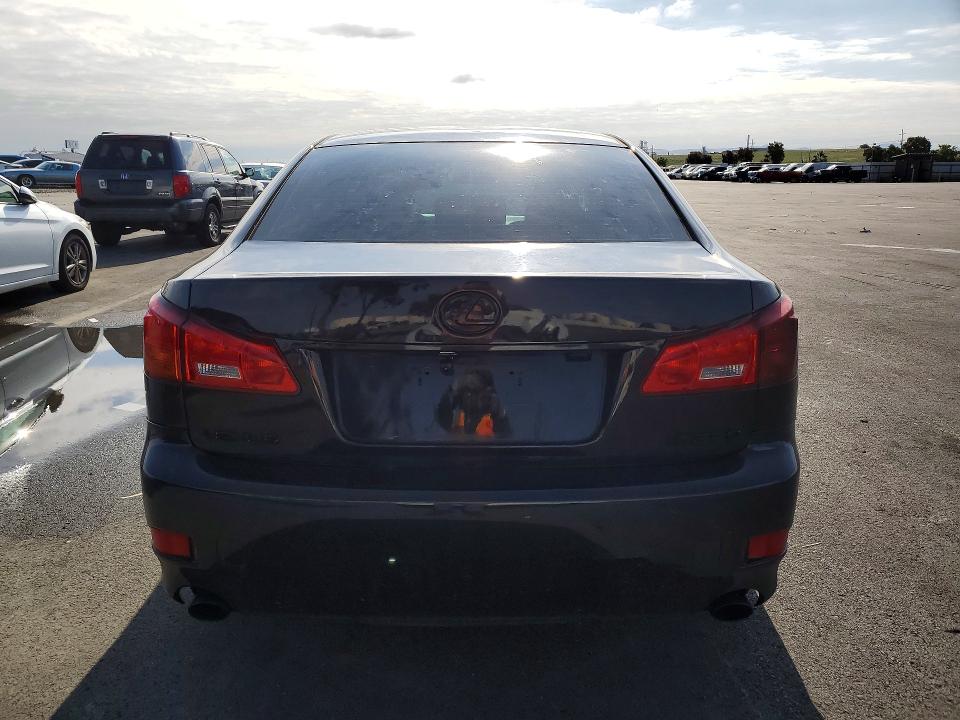 52206906 :رقم المزاد ، JTHBK262365007641 vin ، 2006 Lexus Is مزاد بيع