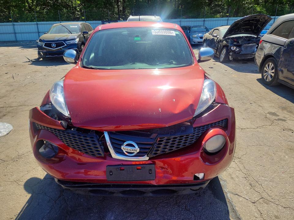 53689886 :رقم المزاد ، JN8AF5MR9CT113994 vin ، 2012 Nissan Juke مزاد بيع