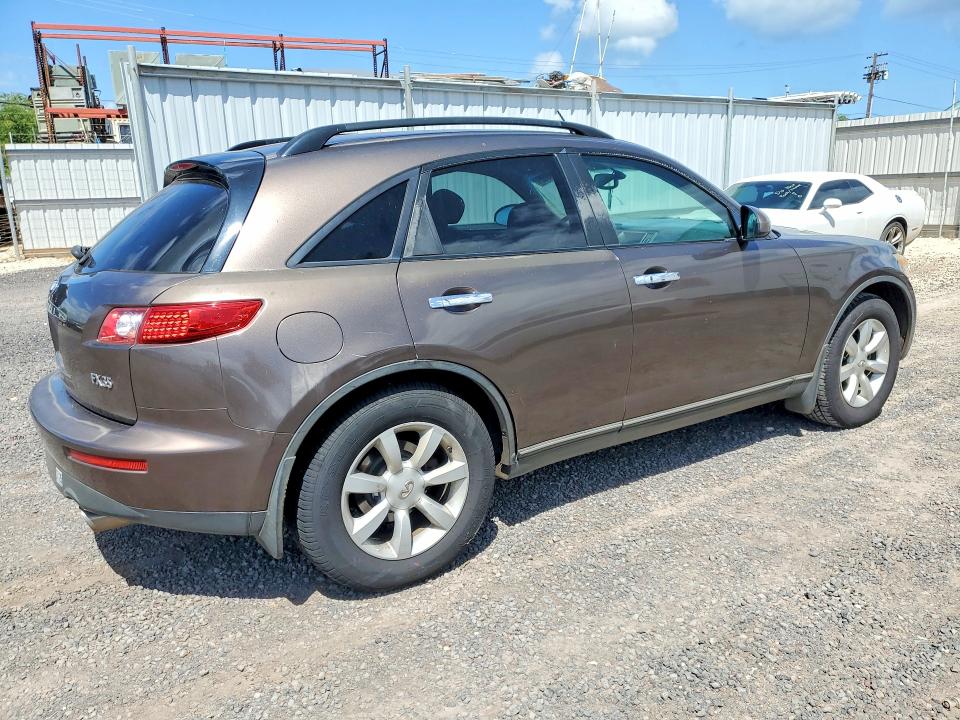 55096636 :رقم المزاد ، JNRAS08U54X108410 vin ، 2004 Infiniti Fx35 مزاد بيع