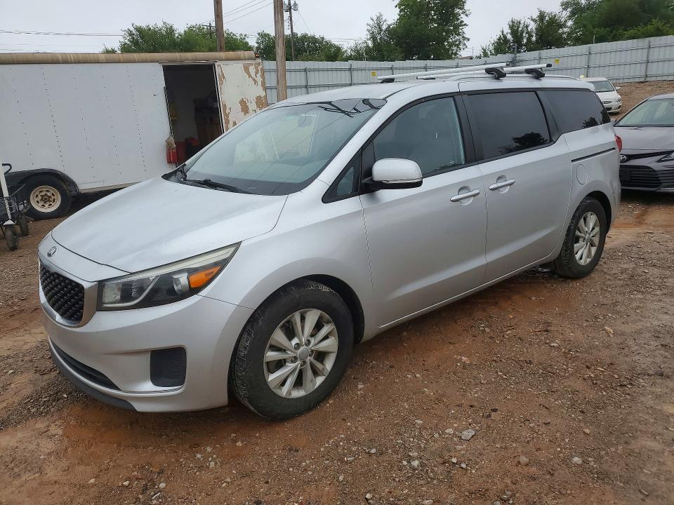 2016 Kia Sedona მანქანა იყიდება აუქციონზე, vin: KNDMB5C16G6163238, აუქციონის ნომერი: 54617396