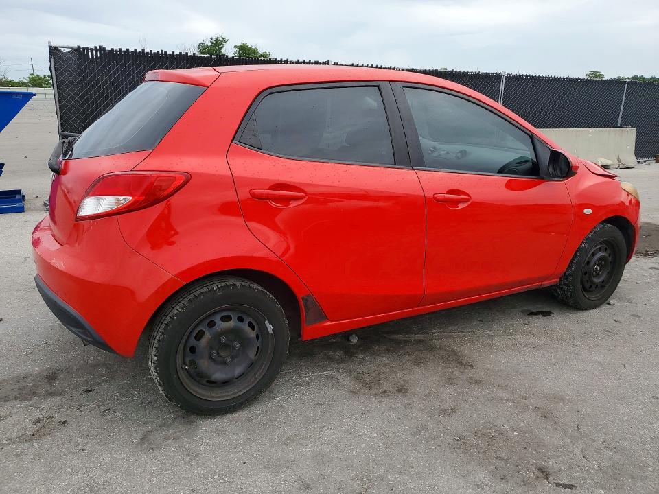 2013 Mazda Mazda2 მანქანა იყიდება აუქციონზე, vin: JM1DE1KZ9D0155768, აუქციონის ნომერი: 55068666