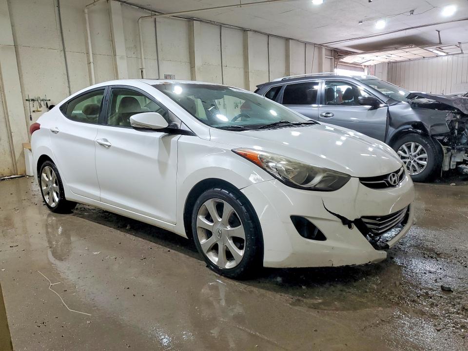 52060186 :رقم المزاد ، 5NPDH4AE3CH127781 vin ، 2012 Hyundai Elantra مزاد بيع