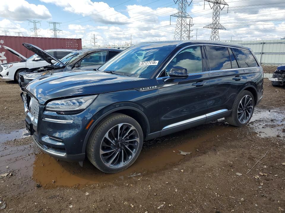 52127416 :رقم المزاد ، 5LM5J7XC1PGL06503 vin ، 2023 Lincoln Aviator مزاد بيع