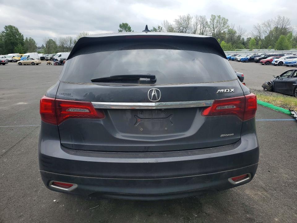 52751356 :رقم المزاد ، 5FRYD4H46EB004163 vin ، 2014 Acura Mdx مزاد بيع
