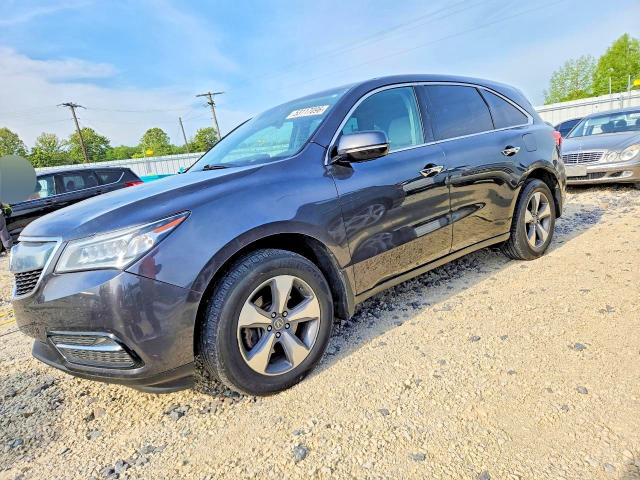 53117096 :رقم المزاد ، 5FRYD4H26GB025466 vin ، 2016 Acura Mdx مزاد بيع