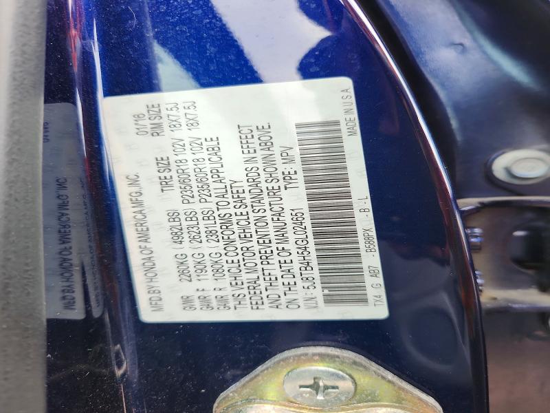 Продажа на аукционе авто 2016 Acura Rdx, vin: 5J8TB4H54GL024651, номер лота: 52513676