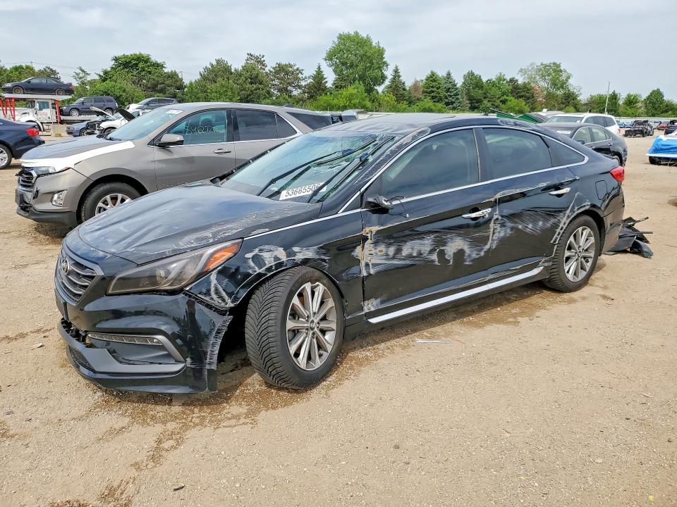 2016 Hyundai Sonata მანქანა იყიდება აუქციონზე, vin: 5NPE34AF5GH349627, აუქციონის ნომერი: 53665506