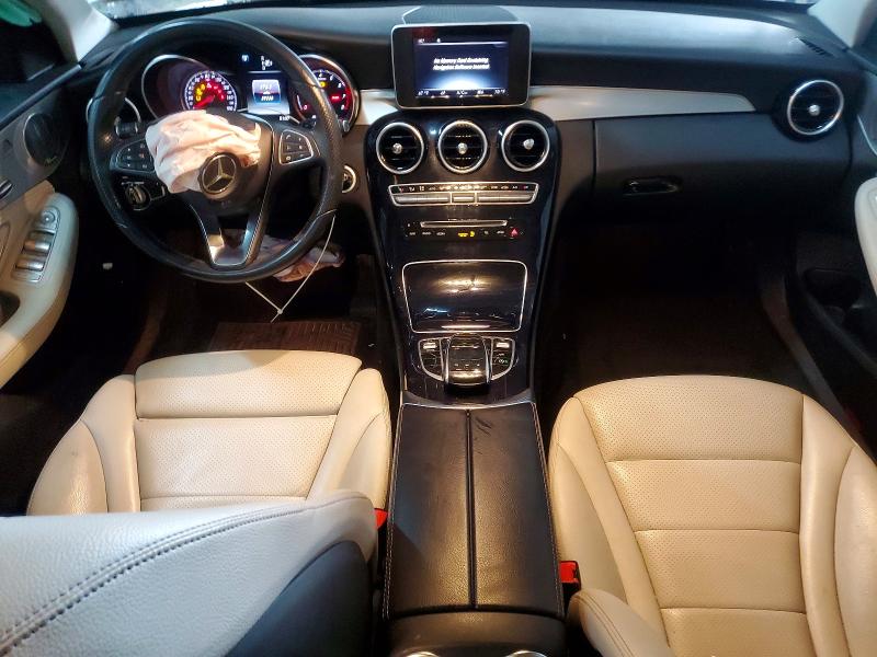 53128246 :رقم المزاد ، 55SWF4KB8FU028734 vin ، 2015 Mercedes-benz C مزاد بيع