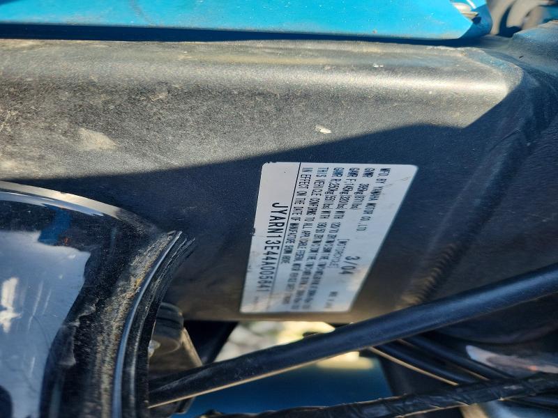 Aukcja sprzedaży 2004 Yamaha Yzfr1, vin: JYARN13E44A005641, numer aukcji: 55028886