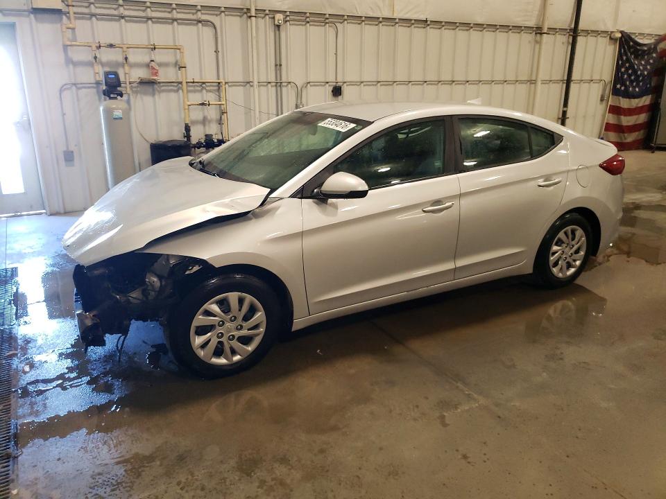 2017 Hyundai Elantra მანქანა იყიდება აუქციონზე, vin: KMHD74LF6HU399422, აუქციონის ნომერი: 55304616