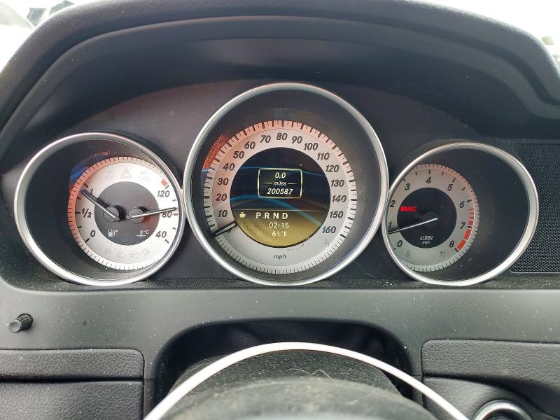 Aukcja sprzedaży 2012 Mercedes-benz C, vin: WDDGF4HB3CR214559, numer aukcji: 55606666