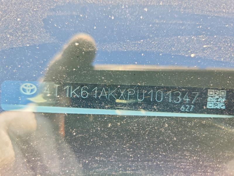 Продажа на аукционе авто 2023 Toyota Camry, vin: 4T1K61AKXPU101347, номер лота: 54117106