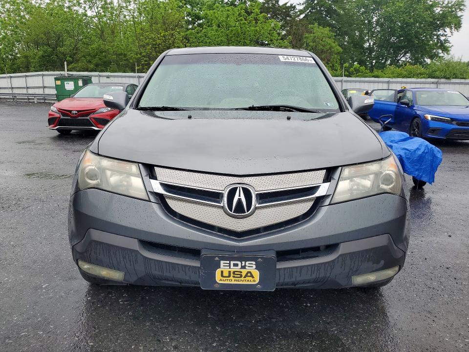 54727866 :رقم المزاد ، 2HNYD28419H501928 vin ، 2009 Acura Mdx مزاد بيع