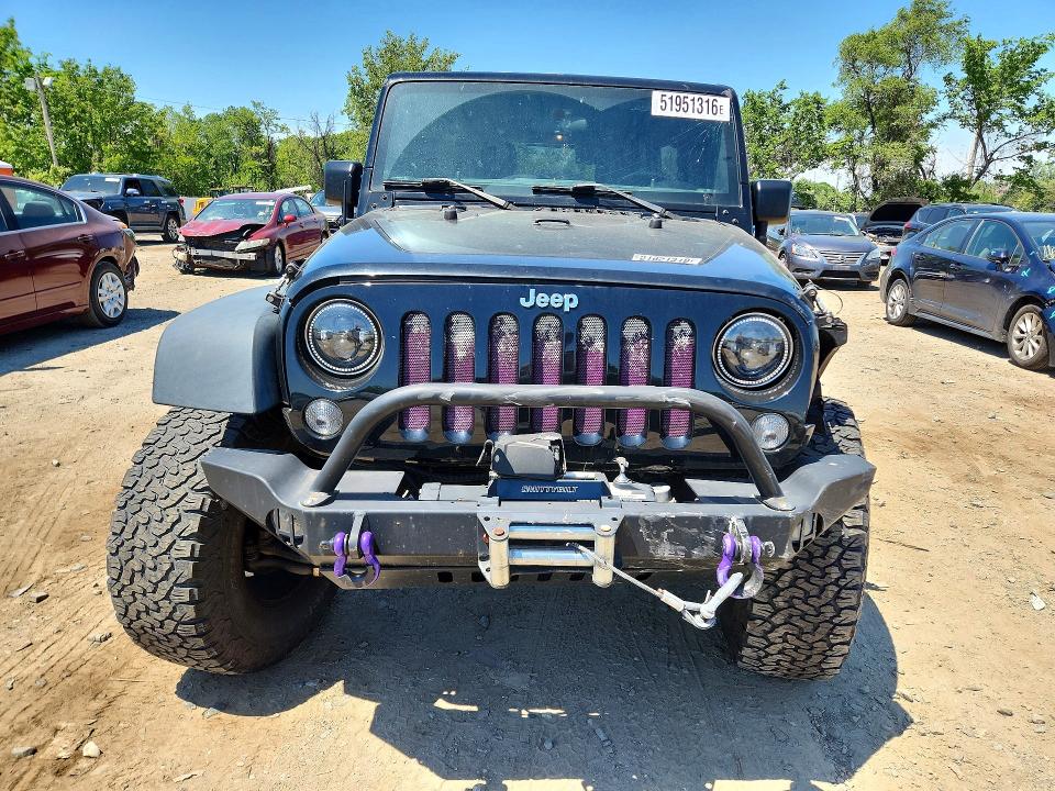 51951316 :رقم المزاد ، 1C4BJWDG0GL118316 vin ، 2016 Jeep Wrangler مزاد بيع