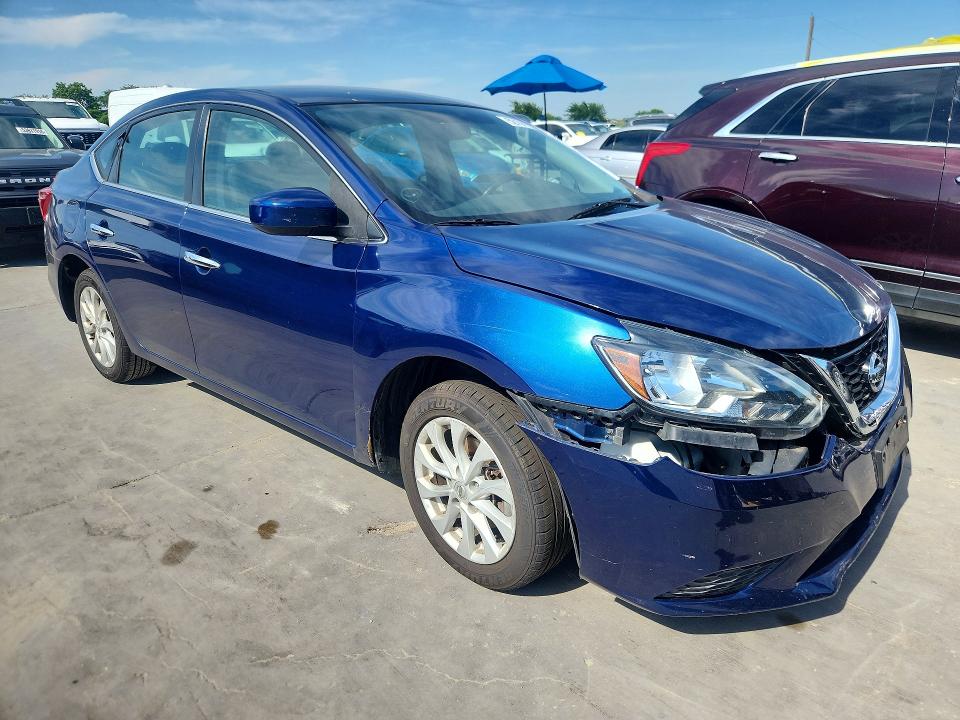 52104186 :رقم المزاد ، 3N1AB7APXKY410187 vin ، 2019 Nissan Sentra مزاد بيع