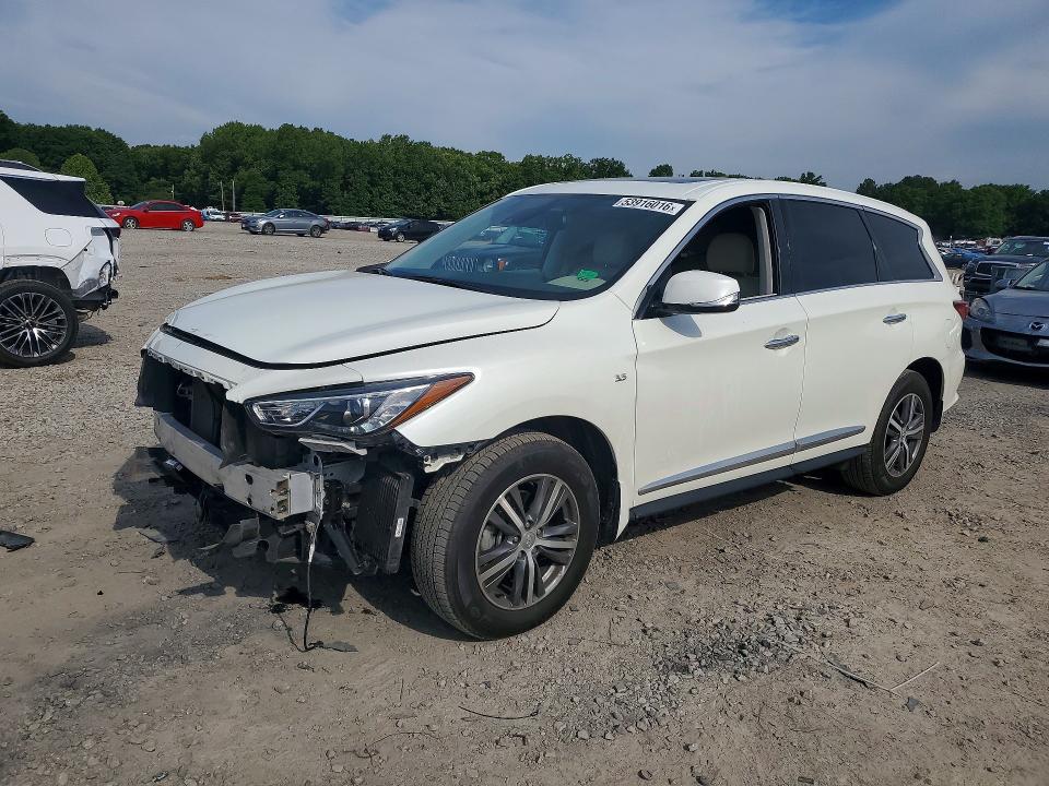 2020 Infiniti Qx60 მანქანა იყიდება აუქციონზე, vin: 5N1DL0MNXLC522907, აუქციონის ნომერი: 53916016