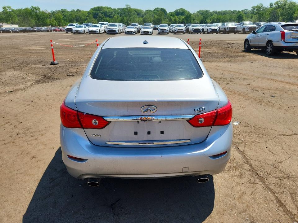 2016 Infiniti Q50 მანქანა იყიდება აუქციონზე, vin: JN1EV7AR4GM343154, აუქციონის ნომერი: 54125176