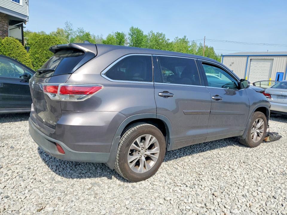 53653076 :رقم المزاد ، 5TDBKRFH1ES029774 vin ، 2014 Toyota Highlander مزاد بيع