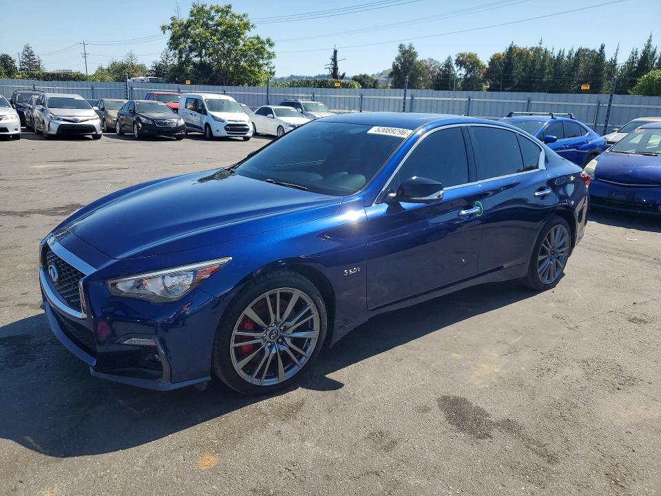2018 Infiniti Q50 მანქანა იყიდება აუქციონზე, vin: JN1FV7AR6JM481080, აუქციონის ნომერი: 52089296