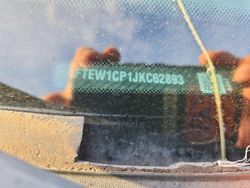 53720936 :رقم المزاد ، 1FTEW1CP1JKC62893 vin ، 2018 Ford F150 مزاد بيع