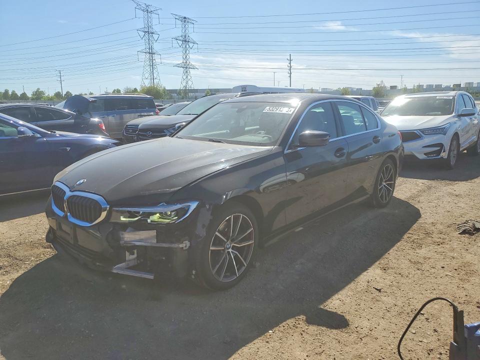 53291316 :رقم المزاد ، 3MW5R7J03M8B80991 vin ، 2021 Bmw 330xi مزاد بيع