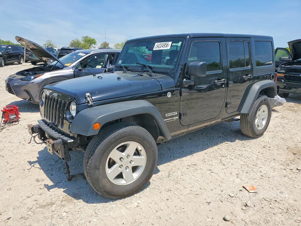 Продажа на аукционе авто 2018 Jeep Wrangler Unlimited, vin: 1C4BJWDG0JL883629, номер лота: 54334956