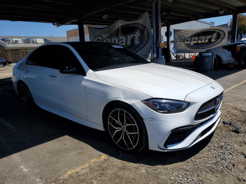 52591496 :رقم المزاد ، W1KAF4GB1PR136442 vin ، 2023 Mercedes-benz C مزاد بيع