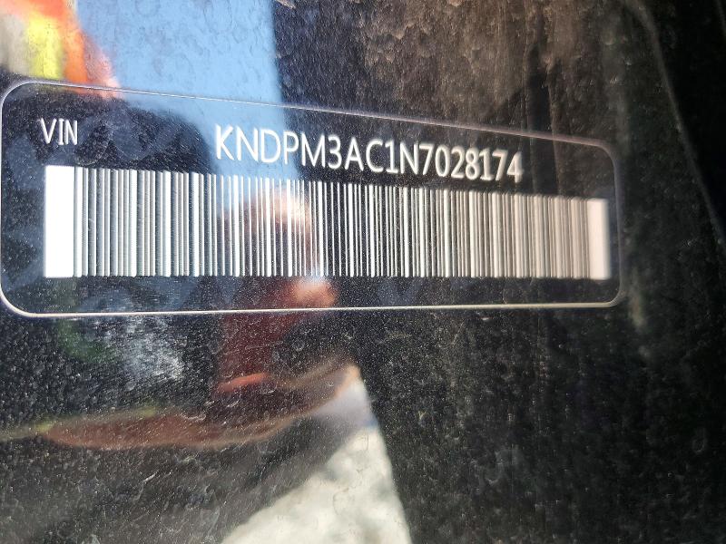 Продажа на аукционе авто 2022 Kia Sportage, vin: KNDPM3AC1N7028174, номер лота: 53607586