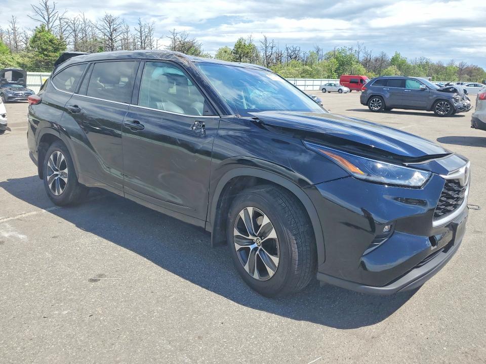 Продажа на аукционе авто 2021 Toyota Highlander, vin: 5TDGZRBH5MS113375, номер лота: 55118326