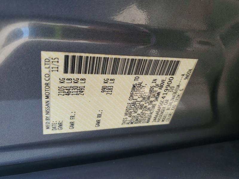 Продаж на аукціоні авто 2016 Nissan Maxima, vin: 1N4AA6AP5GC419900, номер лоту: 51918496