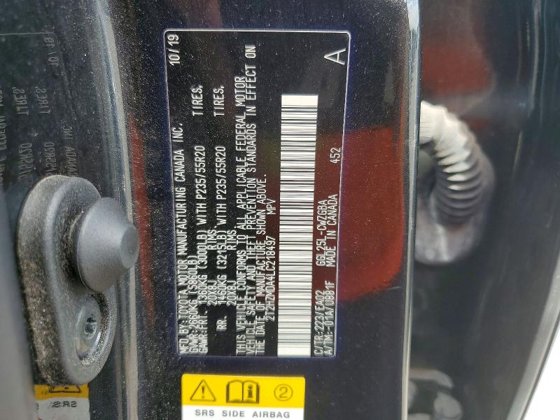 Продаж на аукціоні авто 2020 Lexus Rx, vin: 2T2HZMDA4LC218497, номер лоту: 53609866