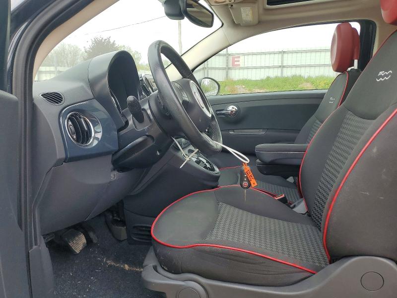 2017 Fiat 500 მანქანა იყიდება აუქციონზე, vin: 3C3CFFKR7HT508978, აუქციონის ნომერი: 53222646