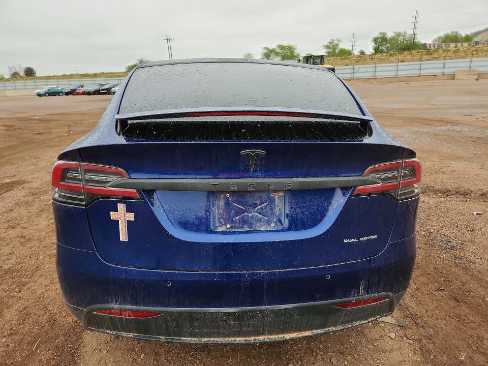2019 Tesla Model X მანქანა იყიდება აუქციონზე, vin: 5YJXCBE24KF203263, აუქციონის ნომერი: 52562206