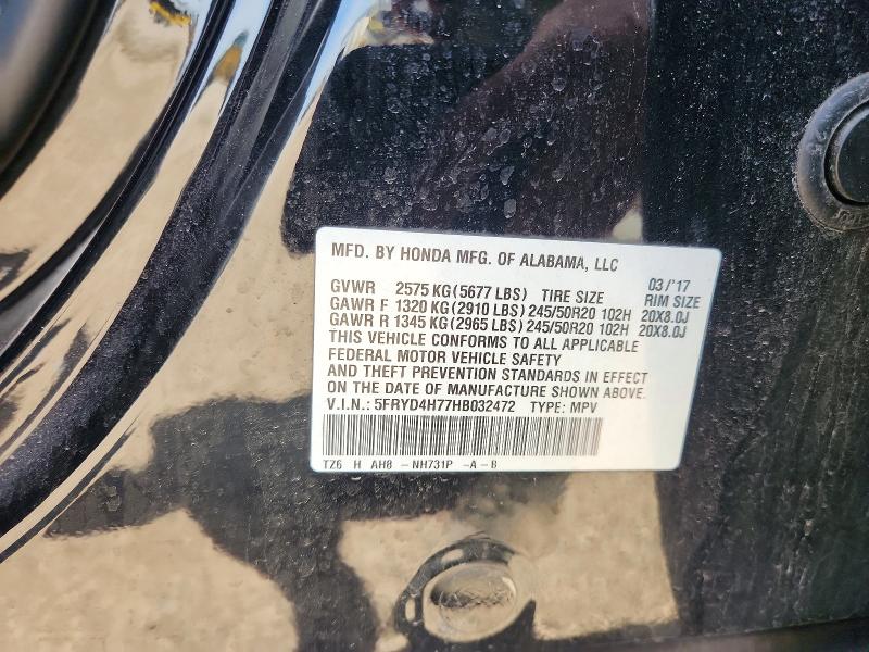 Aukcja sprzedaży 2017 Acura Mdx, vin: 5FRYD4H77HB032472, numer aukcji: 55043306