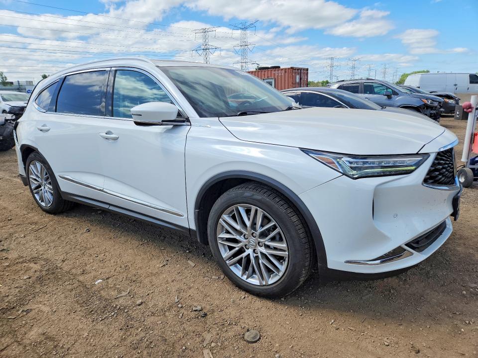 2023 Acura Mdx მანქანა იყიდება აუქციონზე, vin: 5J8YE1H80PL003169, აუქციონის ნომერი: 54077146