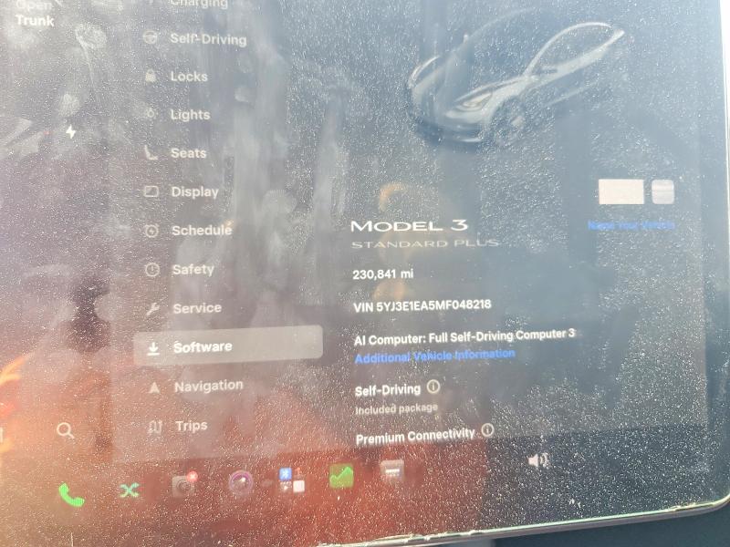 52861996 :رقم المزاد ، 5YJ3E1EA5MF048218 vin ، 2021 Tesla Model 3 مزاد بيع
