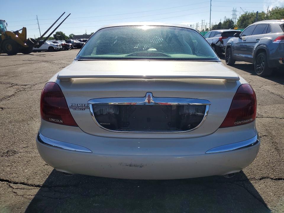 2002 Lincoln Continental მანქანა იყიდება აუქციონზე, vin: 1LNHM97V92Y600531, აუქციონის ნომერი: 54656146