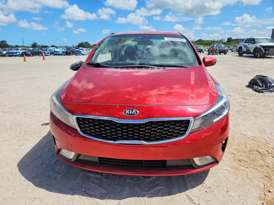 2017 Kia Forte მანქანა იყიდება აუქციონზე, vin: 3KPFL4A76HE041174, აუქციონის ნომერი: 54420296