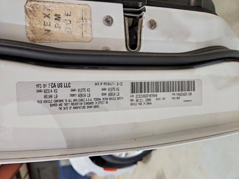 Aukcja sprzedaży 2015 Dodge Charger, vin: 2C3CDXBG5FH870548, numer aukcji: 53692906