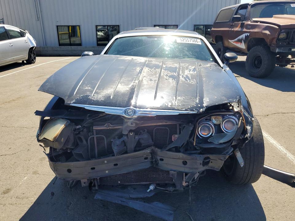 2005 Chrysler Crossfire მანქანა იყიდება აუქციონზე, vin: 1C3AN69L15X048745, აუქციონის ნომერი: 52557566