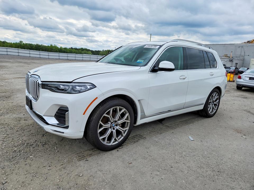 2019 Bmw X7 მანქანა იყიდება აუქციონზე, vin: 5UXCW2C57KL089743, აუქციონის ნომერი: 53638706