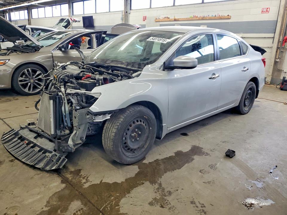 54074916 :رقم المزاد ، 3N1AB7AP9KY414330 vin ، 2019 Nissan Sentra مزاد بيع