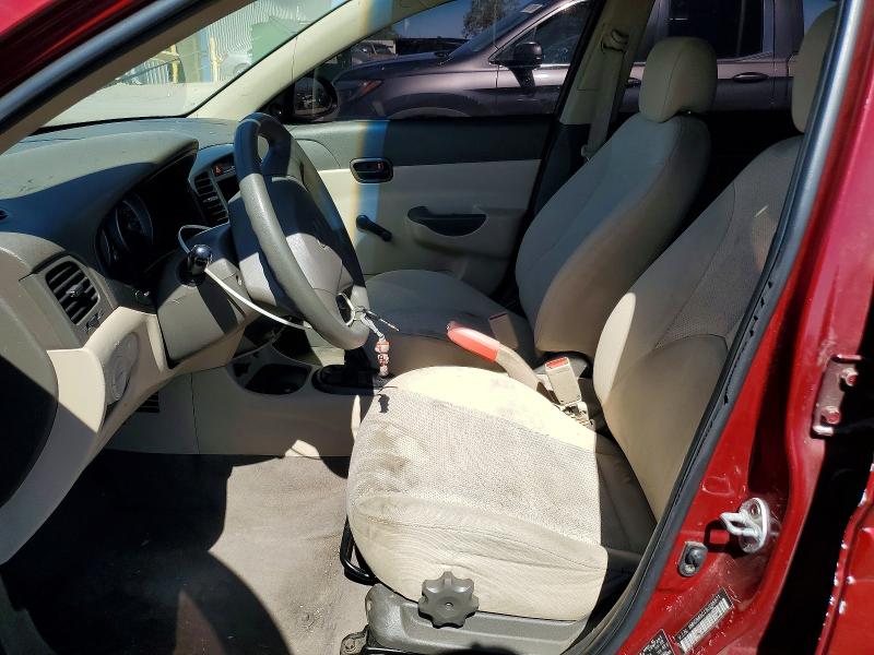 2009 Hyundai Accent მანქანა იყიდება აუქციონზე, vin: KMHCN46C19U286871, აუქციონის ნომერი: 54496146