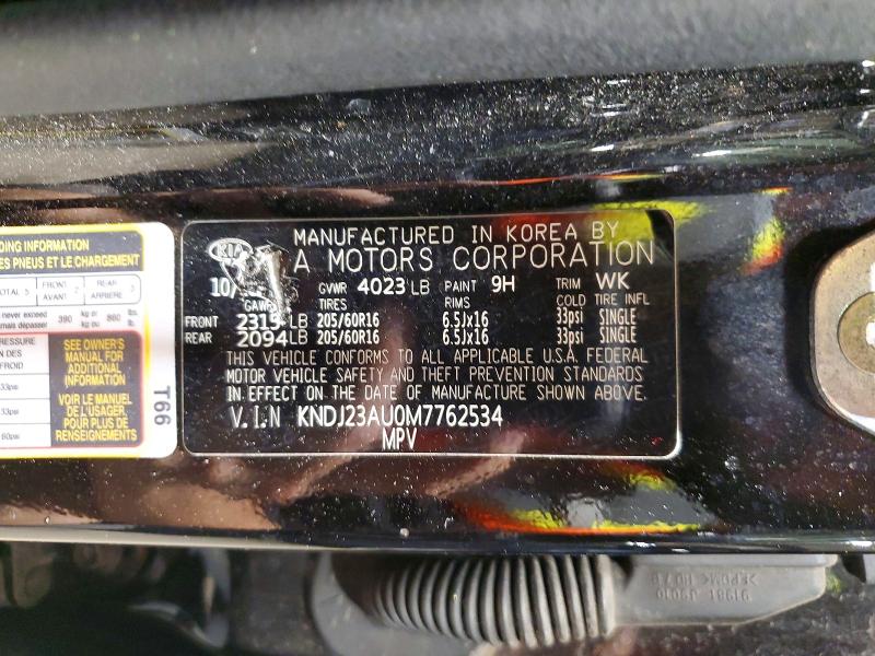 Auction sale of the 2021 Kia Soul, vin: KNDJ23AU0M7762534, lot number: 52141316
