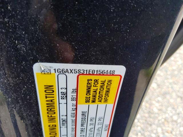 2014 Cadillac Cts მანქანა იყიდება აუქციონზე, vin: 1G6AX5S31E0156448, აუქციონის ნომერი: 53452556
