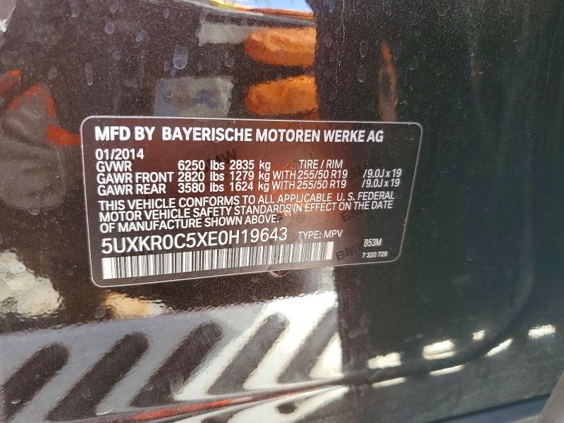Продажа на аукционе авто 2014 Bmw X5, vin: 5UXKR0C5XE0H19643, номер лота: 54549856
